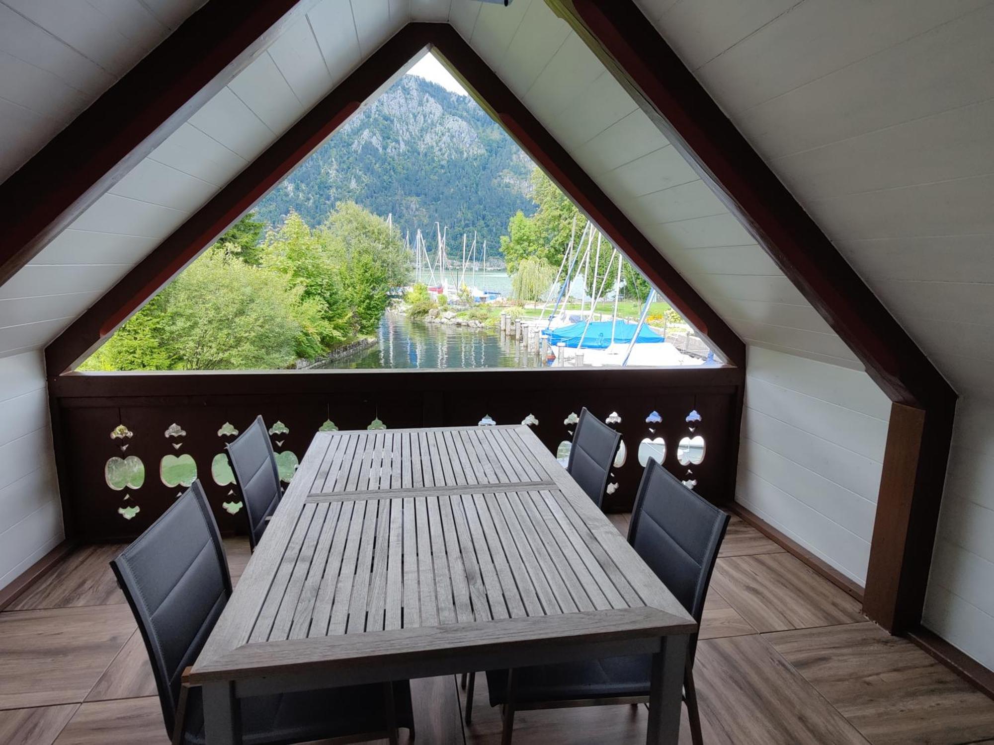Wohnen Am See Villa Schroetter Direkt Am Traunsee Rindbach Экстерьер фото