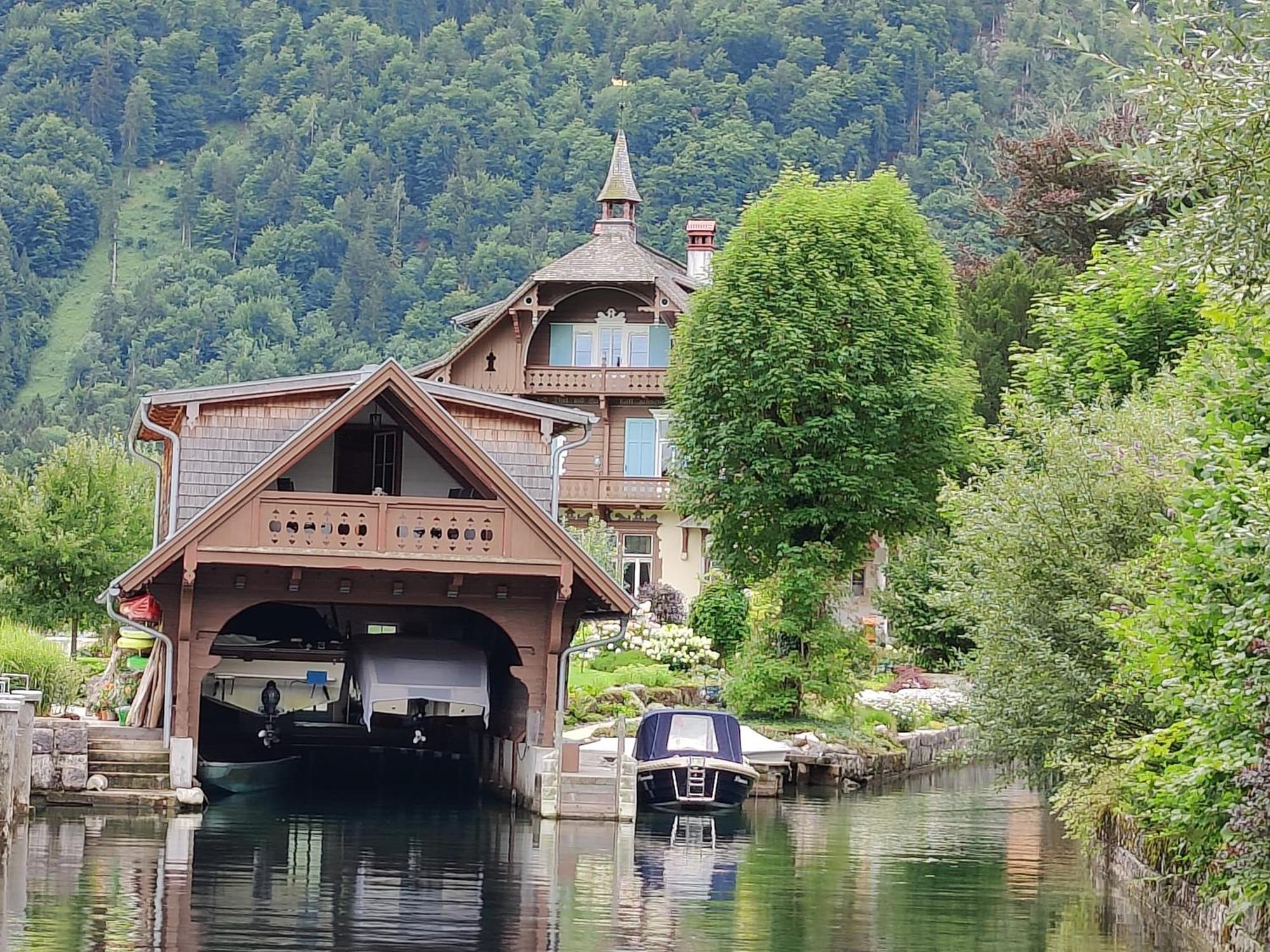 Wohnen Am See Villa Schroetter Direkt Am Traunsee Rindbach Экстерьер фото